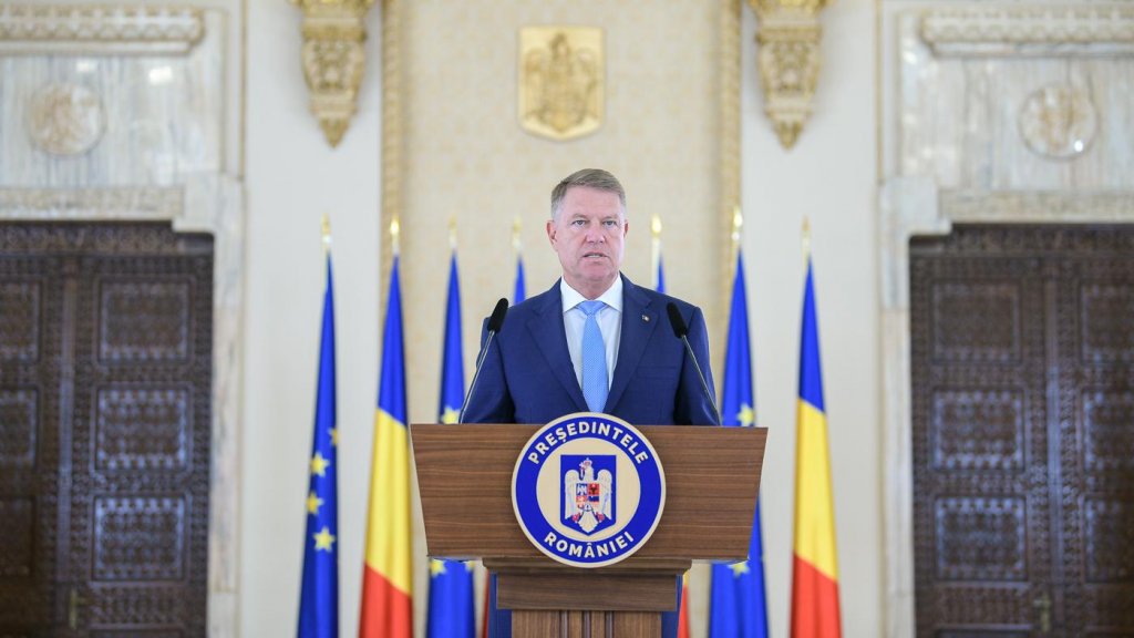 Președintele Klaus Iohannis depune jurământul pentru al doilea mandat