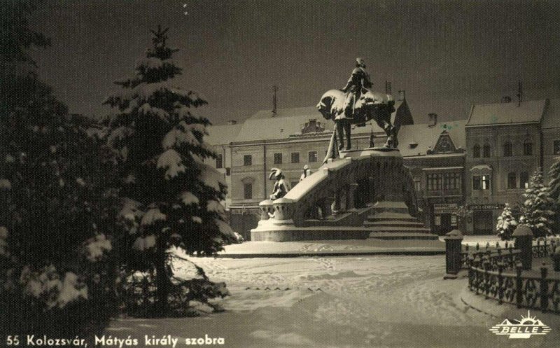 Povești de iarnă la Cluj. Oamenii, orașul și zăpezile de altădată FOTO