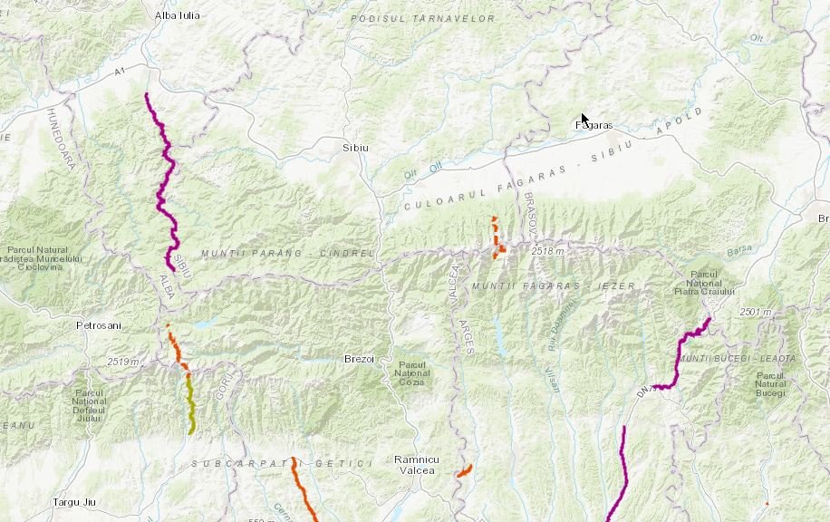 A fost lansată o hartă online care îţi arată în timp real situaţia drumurilor naţionale