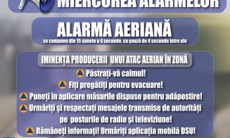 Sună alarmele la Cluj! IGSU continuă exercițiile lunare de alarmare