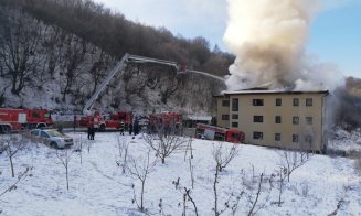 Incendiu la un bloc din Florești. Pompierii au evacuat mai multe familii