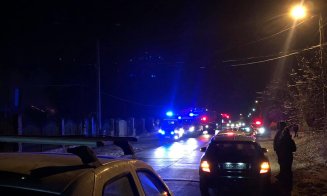 Incendiu terminat cu o tragedie, la Cluj. O persoană a fost găsită carbonizată