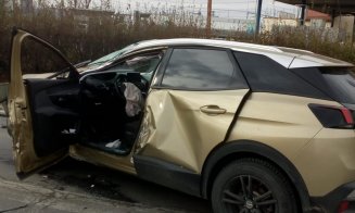 Accident Cluj: persoană rămasă încarcerată după un impact între o mașină și un TIR