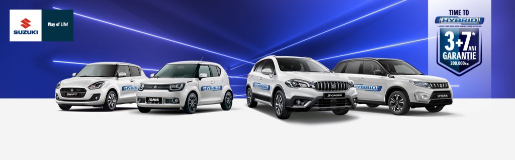 Suzuki își extinde gama de modele hibrid