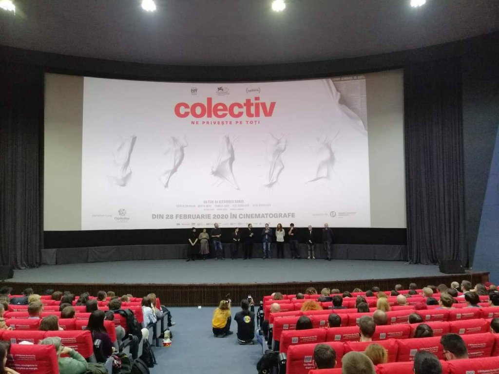 Premiera filmului ”Colectiv”, la Cluj, în prezența regizorului și a lui Vlad Voiculescu. Linişte ca-n biserică, apoi aplauze