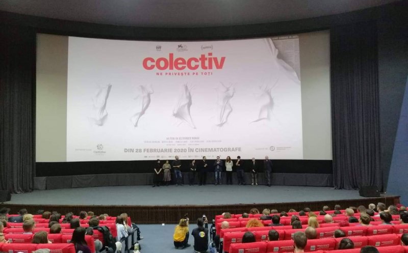 Premiera filmului ”Colectiv”, la Cluj, în prezența regizorului și a lui Vlad Voiculescu. Linişte ca-n biserică, apoi aplauze