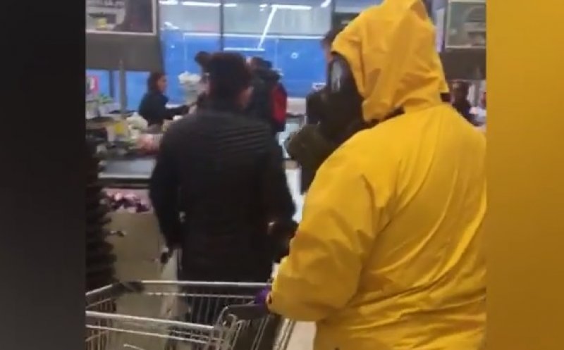 Umor de... coronavirus, într-un supermarket din Cluj. "Am vrut să cumpăr niște produse și am reușit"