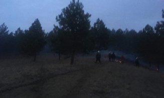 Incendiu în Făget. Se vede din Florești