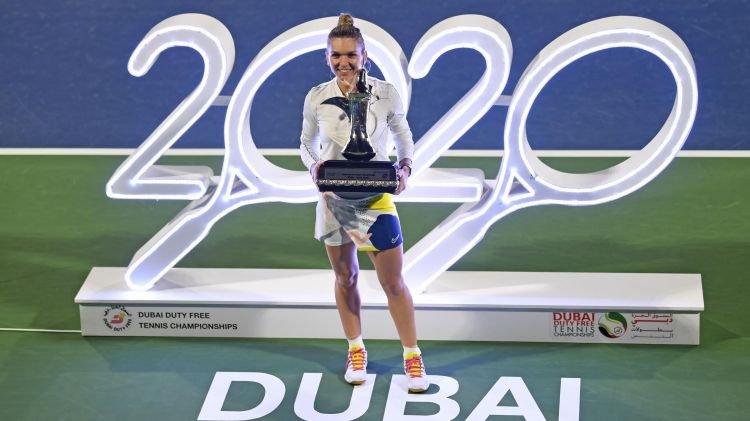 Halep, cea mai bună jucătoare a lunii februarie în circuitul WTA