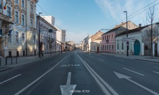 Clujul gol! Fotografii impresionante, duminică dimineaţa