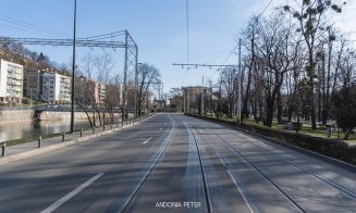 Clujul gol! Fotografii impresionante, duminică dimineaţa