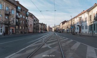 Clujul gol! Fotografii impresionante, duminică dimineaţa