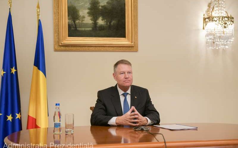 Preşedintele Iohannis,  videoconferinţe pe tema stopării coronavirusului