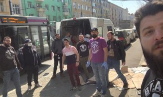 Beard Brothers a făcut prima livrare la UPU Cluj-Napoca: dezinfectanţi, măşti, aparate