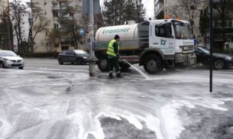 Cum se dezinfectează spațiile publice la Cluj-Napoca