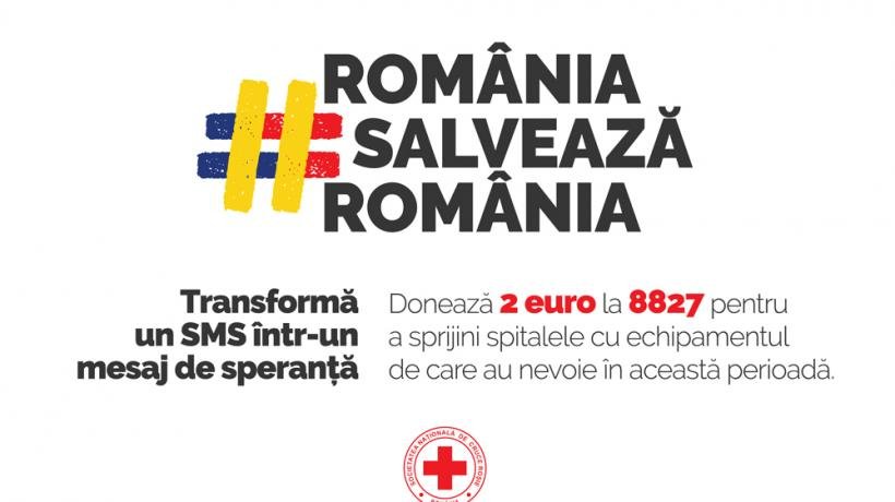 Crucea Roşie lansează campania de strângere de fonduri 'România salvează România'