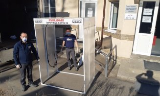 CERT Transilvania a montat porți de decontaminare