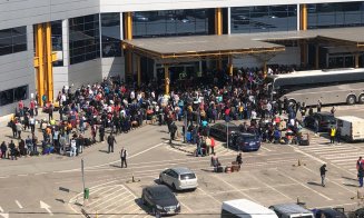 1.800 de români pleacă la muncă în Germania de pe aeroportul Cluj