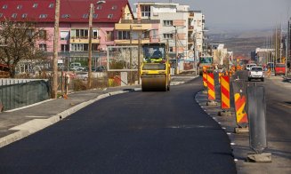 Strada Bună Ziua va fi gata cu mult înainte de 1 iulie. A început turnarea stratului de uzură