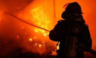 A luat foc un bloc din Cluj. Întreținerea imobilului era de mântuială