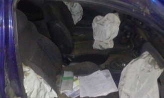 Accident grav într-o localitate din Cluj. Şoferul, inconştient, transportat la spital
