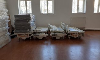 Paturi electrice şi pentru ATI la Spitalul Judeţean Cluj