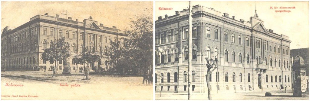 Nu e teatru, dar are pe faţadă simbolurile comediei și tragediei. Recunoaşte clădirea din Cluj