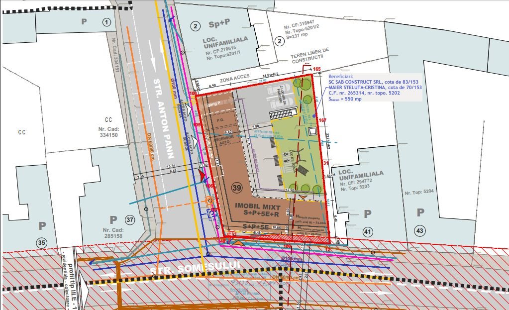 Dileme urbanistice: Cum să faci un bloc cu 6 niveluri în loc de casă, pe o parcelă de 550 de metri pătrați