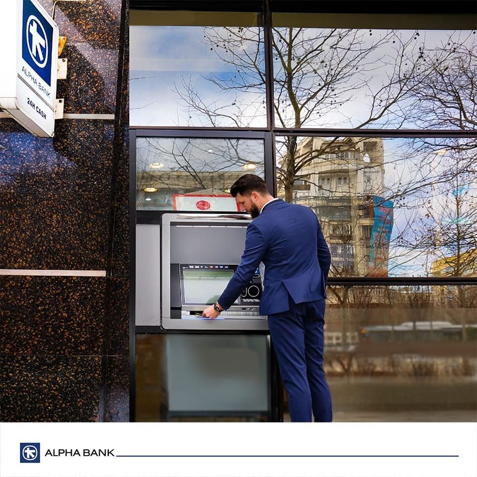 Alpha Bank își montează terminale self-service la Cluj