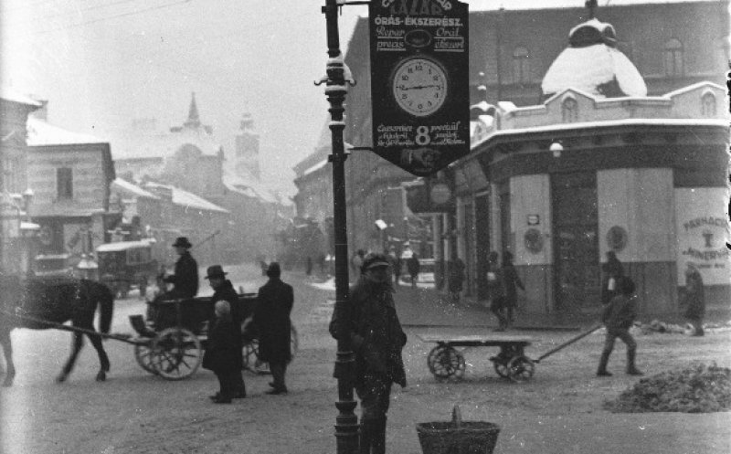 Recunoaşte strada din Cluj, circa 1926