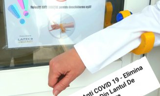 Mânere anti-COVID pentru ușile spitalelor din Cluj