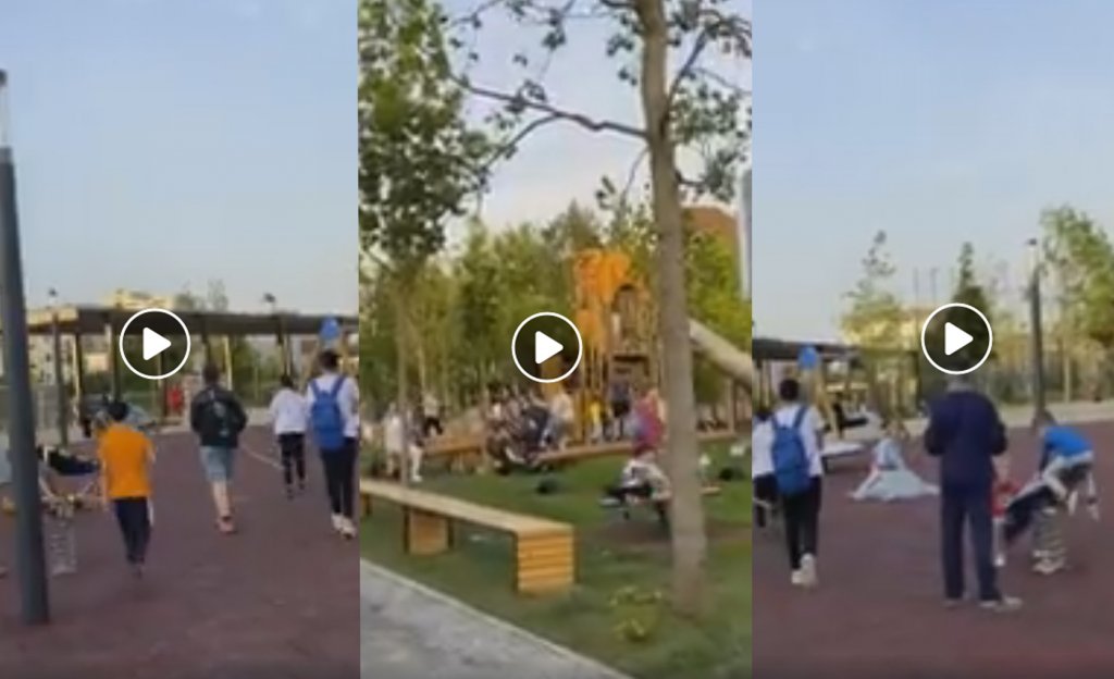 Parcul Între Lacuri: Locurile de joacă interzise de starea de alertă au fost pline ochi în prima zi de relaxare