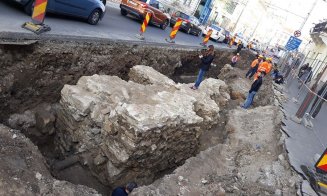 Limita Clujului medieval, reprodusă cu plăci de bronz pe Ferdinad