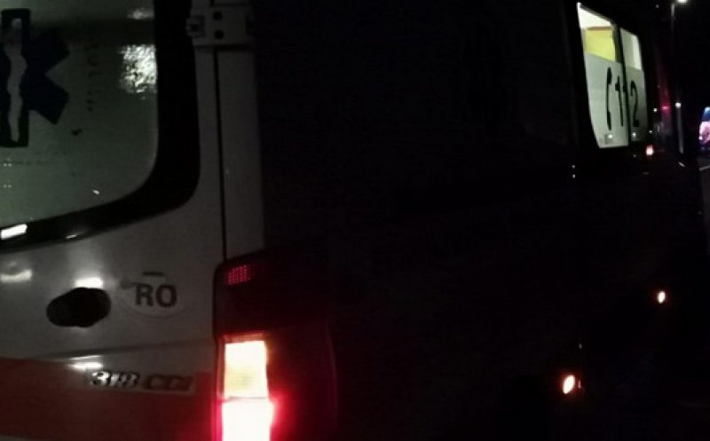 Un motociclist s-a dat peste cap la Cluj și a ajuns la spital