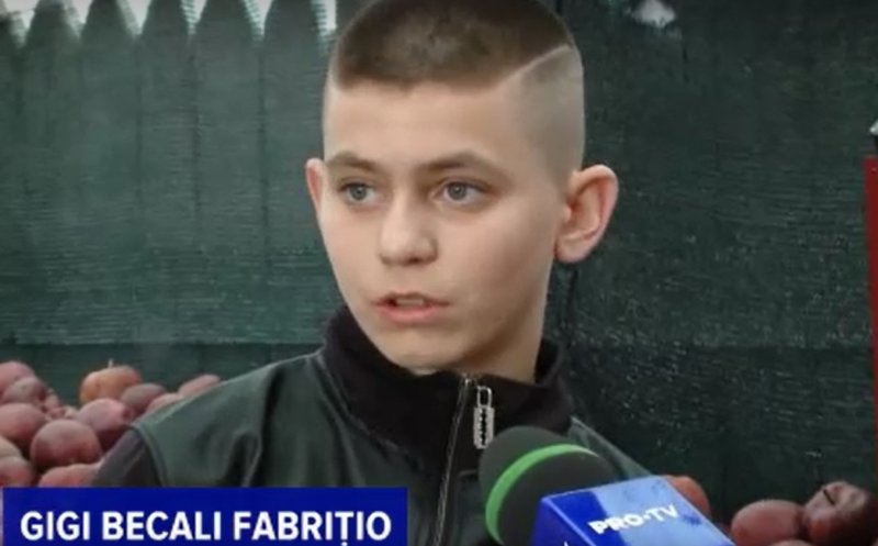 Gigi Becali Fabritio nu a mai ajuns acasă de două luni