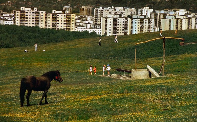 Deasupra Cartierului Mănăştur, anul 1987