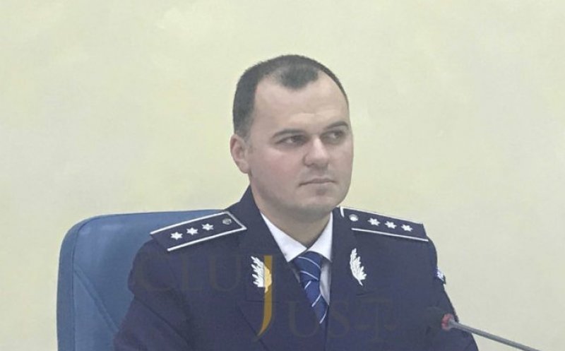 Cine este noul șef al poliției clujene