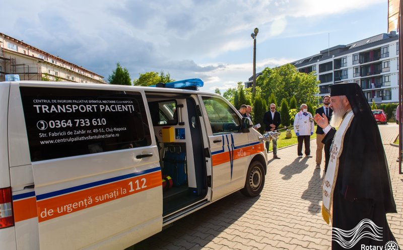 Ambulanță pentru Centrul de Îngrijiri Paliative „Sfântul Nectarie"  Cluj-Napoca