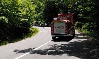 Accident cu doi răniți în Făget. Se circulă alternativ