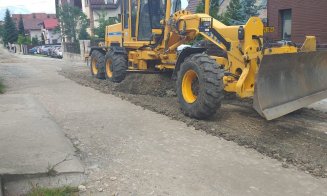 Două foste străzi private din Cluj-Napoca intră în reparații