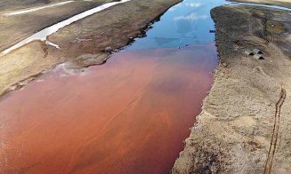 Dezastru ecologic în Siberia. 20.000 de tone de motorină s-au scurs într-un râu