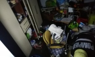 Intervenţii ale pompierilor, după furtună, în Dej, Turda şi Floreşti