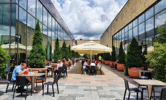 Bucură-te de zilele de vară, în deplină siguranţă, pe terasa foodcourtului din Iulius Mall Cluj