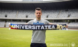Un fotbalist crescut în academia clubului este al doilea transfer al zilei pentru Universitatea Cluj