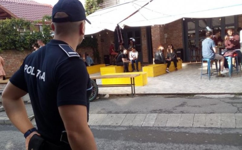 Razie în weekend la Cluj. Polițiștii au intrat pe terase și în baruri