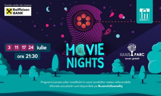 Al treilea sezon „Movie Nights” din Iulius Parc începe cu un film de Oscar