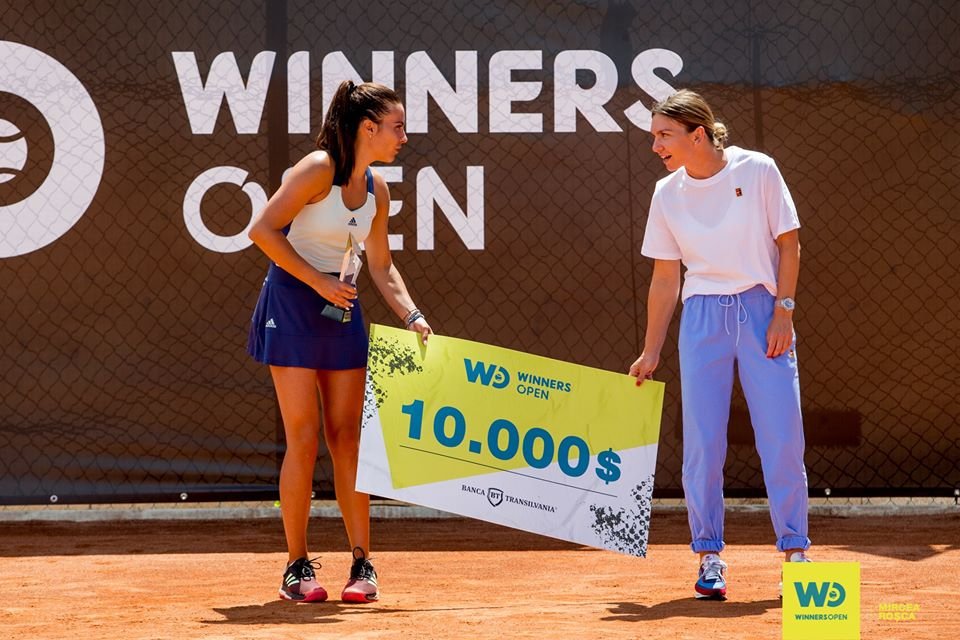 Gabriela Ruse a câştigat turneul demonstrativ de tenis Winners Open de la Cluj