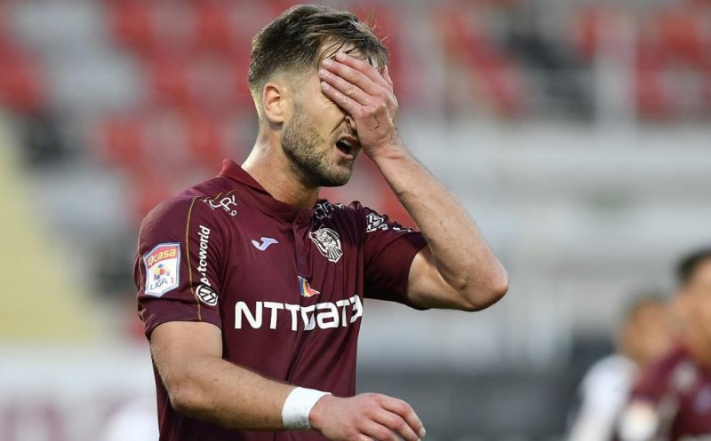 CFR Cluj a pierdut controlul în lupta la titlu. Tensiunile de la club îi afectează pe jucători