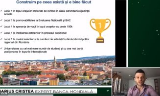 Se pregăteşte strategia de dezvoltare a Clujului până în 2030. Ce îşi doresc clujenii pentru oraş