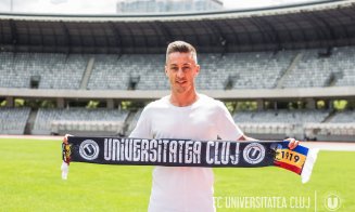 Un nou transfer la Universitatea Cluj. Un fotbalist cu aproape 200 de meciuri în Liga 1 se va alătura “studenților”
